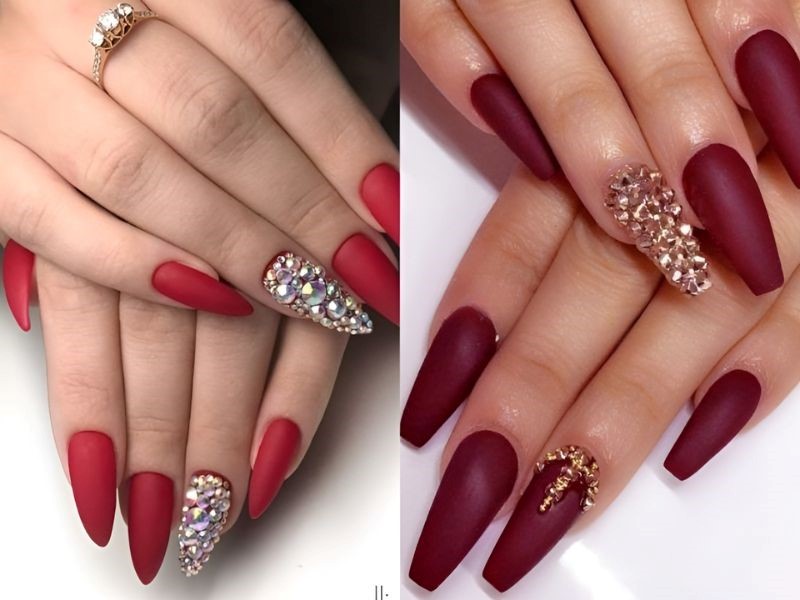 10 mẫu nail đẹp đón Tết- Ảnh 8.