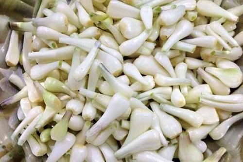 Các bài thuốc từ củ kiệu- Ảnh 1. Củ kiệu sơ chế sạch sẽ, trắng nõn, bán chạy tại Dũng Hà