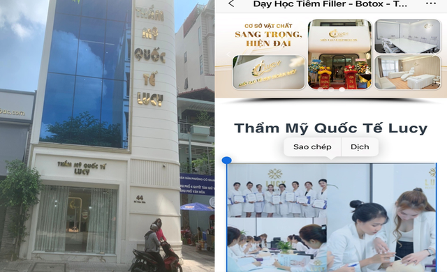 Đang bị đình chỉ hoạt động, 'Thẩm mỹ quốc tế Lucy' vẫn ngang nhiên cung ứng dịch vụ trái phép- Ảnh 1.