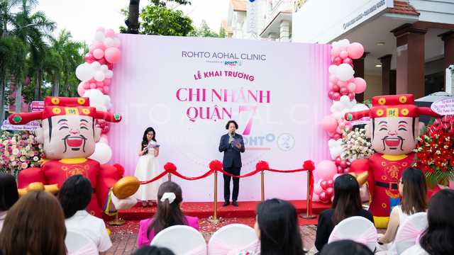 Rohto Aohal Clinic khai trương điểm làm đẹp da theo tiêu chuẩn Nhật tại TP.HCM- Ảnh 1.