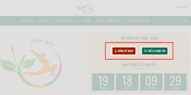Hướng dẫn chi tiết đăng ký tham gia cuộc thi TÔI KHỎE ĐẸP HƠN lần 3- Ảnh 1.