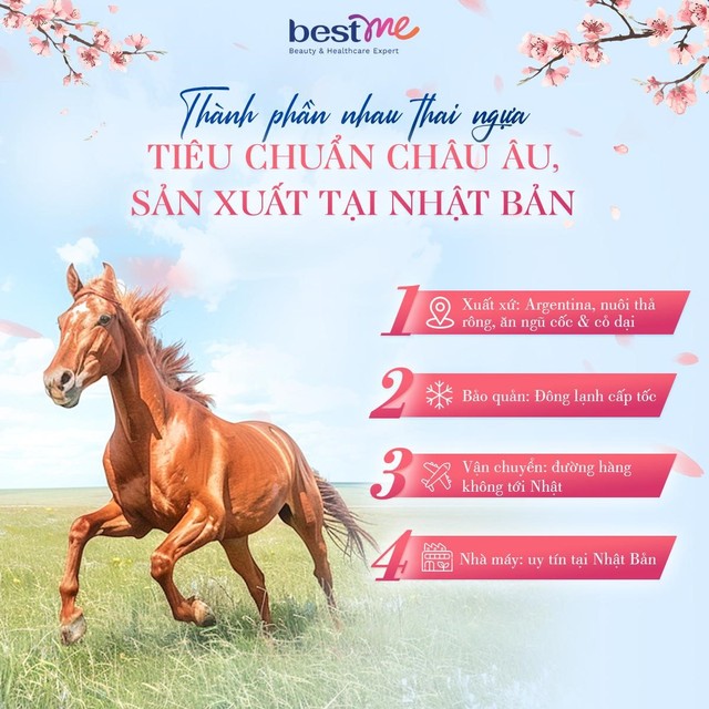 Sản phẩm chứa chiết xuất nhau thai ngựa chất lượng Nhật Bản có mặt tại Việt Nam- Ảnh 1.