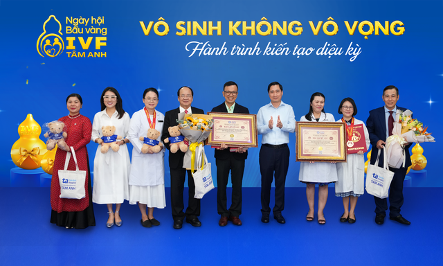 'IVF Tâm Anh - 18 năm kiến tạo diệu kỳ': Hơn 10.000 em bé chào đời khỏe mạnh nhờ công nghệ hỗ trợ sinh sản- Ảnh 1. 'IVF Tâm Anh - 18 năm kiến tạo diệu kỳ': Hơn 10.000 em bé chào đời khỏe mạnh nhờ công nghệ hỗ trợ sinh sản- Ảnh 1.