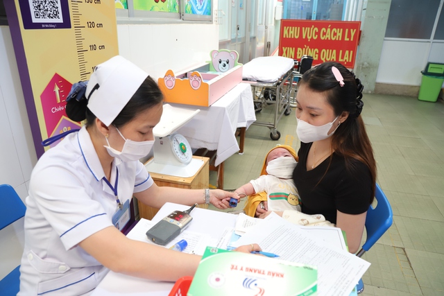 TPHCM tiến tới công bố hết dịch sởi trên toàn thành phố- Ảnh 1. TPHCM tiến tới công bố hết dịch sởi trên toàn thành phố- Ảnh 1.