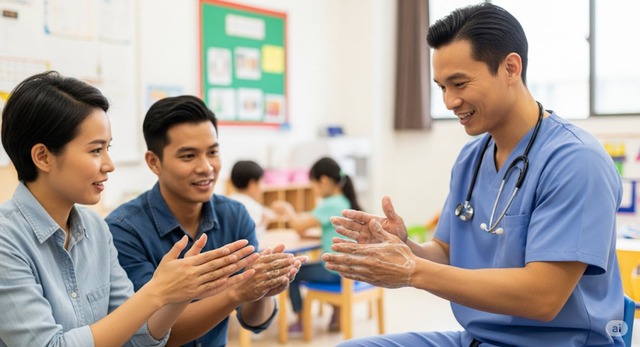 Bệnh tay chân miệng mắc chủ yếu ở trẻ nhỏ- Ảnh 1. Bệnh tay chân miệng mắc chủ yếu ở trẻ nhỏ- Ảnh 1.