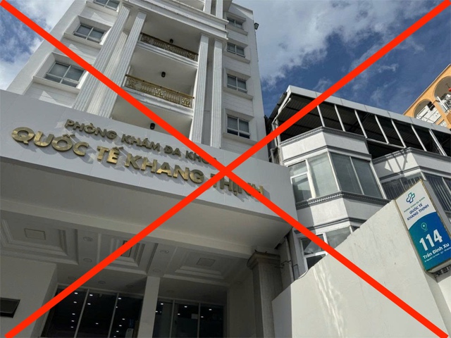 Sở Y tế TPHCM phát hiện nhiều sai phạm tại Phòng khám Đa khoa Quốc tế Khang Thịnh - Ảnh 1. Sở Y tế TPHCM phát hiện nhiều sai phạm tại Phòng khám Đa khoa Quốc tế Khang Thịnh - Ảnh 1.
